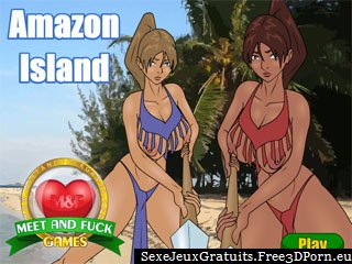 Île Amazone désert plage putains filles