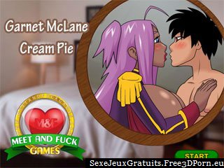 Garnet Cream Pie en bande dessinée jeu de sexe