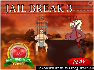 Jail Break 3 jeu porno fétiche avec le sexe de la prison